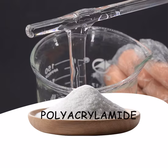 Produits chimiques de forage de gisement de pétrole matières premières polyacrylamide anionique (APAM) avec un M. W élevé pour la vente chaude